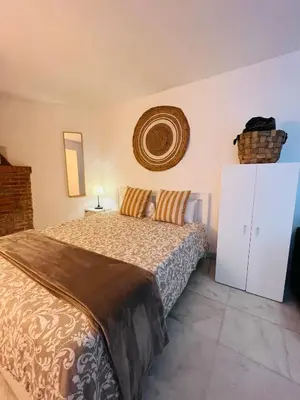 Cama o camas de una habitación en Casa Qurtuba