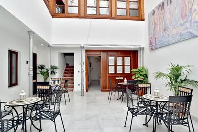 Zona de estar de Casa Qurtuba