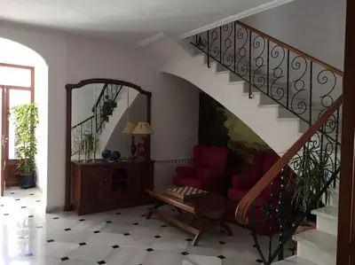 Zona de estar de Casa del Agüista