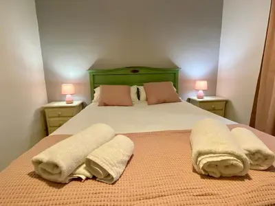 Cama o camas de una habitación en Archeros Oasis