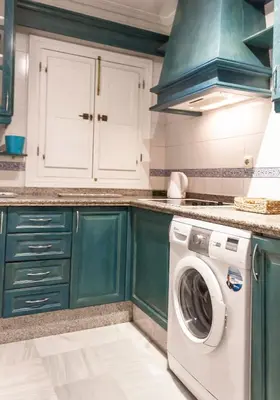 Una cocina o zona de cocina en Archeros Skyview