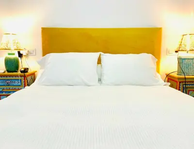 Cama o camas de una habitación en Apartamento Puerta Carmona