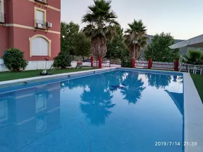 Piscina en o cerca de Complejo turístico y alojamientos Fuente de la Salud