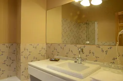 Un baño de Hotel Rural Casas de Don Adame