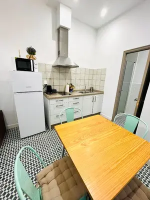 Una cocina o zona de cocina en Casa Turística San Agustín