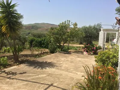 Jardín al aire libre en Rural El Puerto Mayordomo