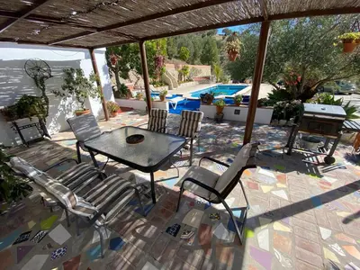Un patio o zona al aire libre en Casa el saladillo