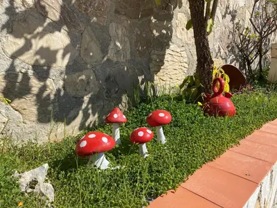 Jardín al aire libre en Casa el saladillo