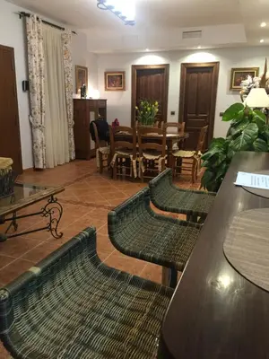 Zona de estar de Casa Cuatro Vientos - Casabermeja