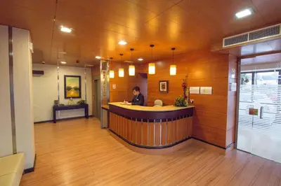 El vestíbulo o zona de recepción de Hotel Juleca