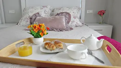Cama o camas de una habitación en La Sastrería del Realejo