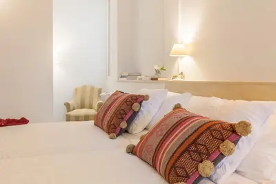 Cama o camas de una habitación en Apartamento deluxe calle Imagen