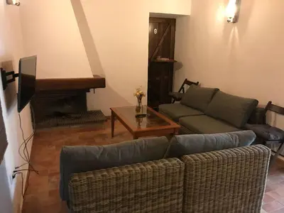 Zona de estar de VTAR Don Benito, su casa rural en Gilena