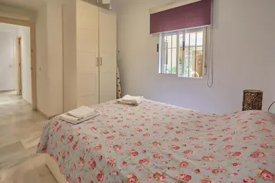 Cama o camas de una habitación en Two Bedrooms Leonor Davalos 2