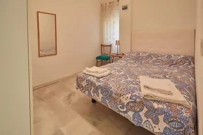 Cama o camas de una habitación en Two Bedrooms Leonor Davalos 2