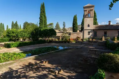 Jardín al aire libre en Casa Montilla