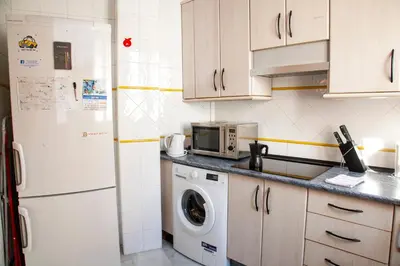 Una cocina o zona de cocina en El Mirador de la Judería