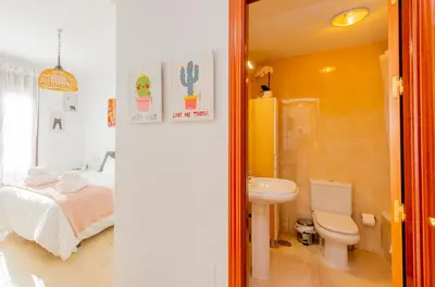 Un baño de Apartamento Turístico La Vega