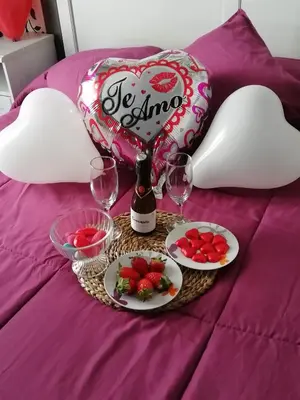 Cama o camas de una habitación en Casa cueva de la sombra