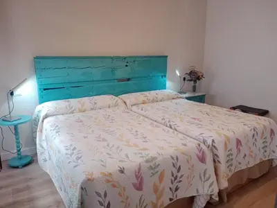 Cama o camas de una habitación en El Patio De La Aljama