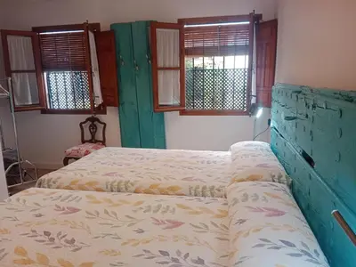 Cama o camas de una habitación en El Patio De La Aljama