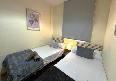 Cama o camas de una habitación en DS Orillas del Guadalquivir y la Mezquita