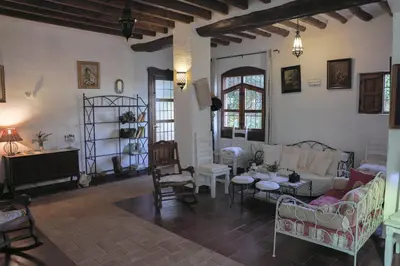 Zona de estar de Hotel Rural Hoyo Bautista
