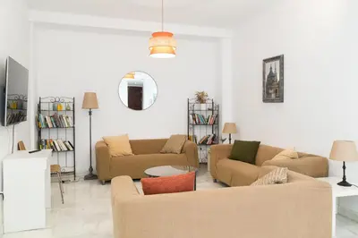Zona de estar de Veoapartment Pedro Miguel