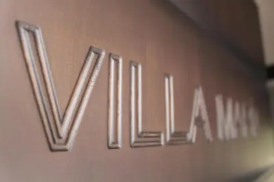 Certificado, premio, señal o documento que está expuesto en Hotel Villa Maria