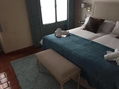Cama o camas de una habitación en Casa Boutique La Pila del Pato