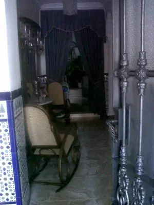 Zona de estar de Hostal Medina