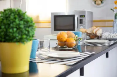Una cocina o zona de cocina en Acogedor apartamento centro Castellar alto