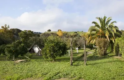 Jardín al aire libre en Cuevas del Pino Turismo Rural y Emocional SL