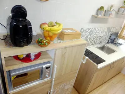 Una cocina o zona de cocina en Esencia Sevilla