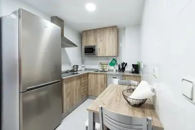 Una cocina o zona de cocina en APARTAMENTO CONVENTO ENCARNACIÓN