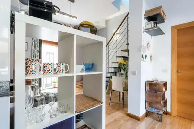 Una cocina o zona de cocina en Apartamento Deluxe Terrace. Alameda