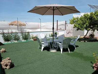 Jardín al aire libre en Conjunto Rural Andrea
