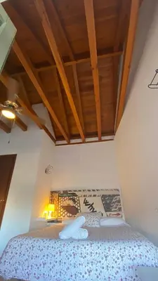 Cama o camas de una habitación en Casa La Espartería de la Corredera