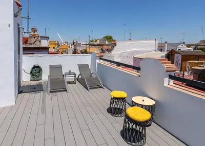 Un balcón o terraza de Nine O Clock San Luis Skyview