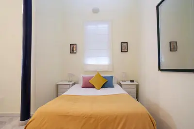 Cama o camas de una habitación en Alohamundi Valvanera