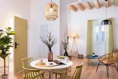 Zona de estar de Lola 14 Suite Apartment