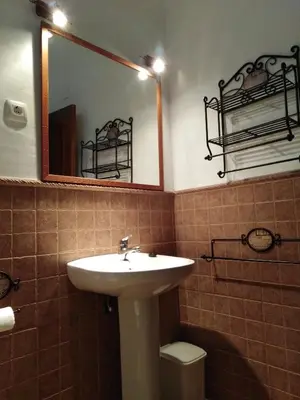 Un baño de Posada El Majuelo