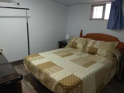 Cama o camas de una habitación en la Casita