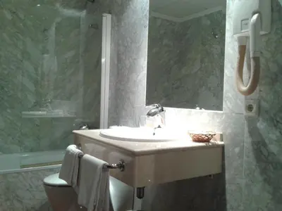 Un baño de Hotel El Volao