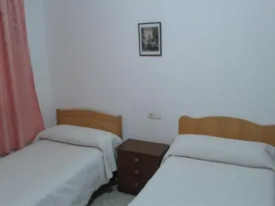 Cama o camas de una habitación en 3 Calle Margarita Nelken