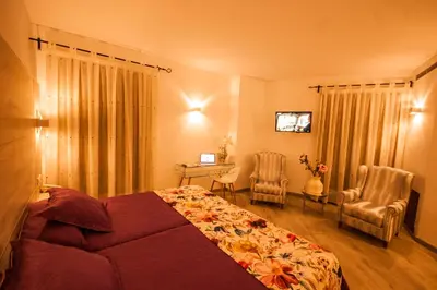 Cama o camas de una habitación en Hotel Hc Zoom