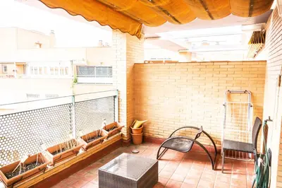 Un balcón o terraza de Buhaira Apartment