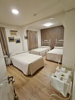 Cama o camas de una habitación en Alojamiento la Casa del Brigadier