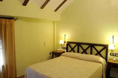 Cama o camas de una habitación en La Azacaya