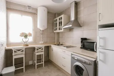 Una cocina o zona de cocina en Alameda Amor Suite by Valcambre